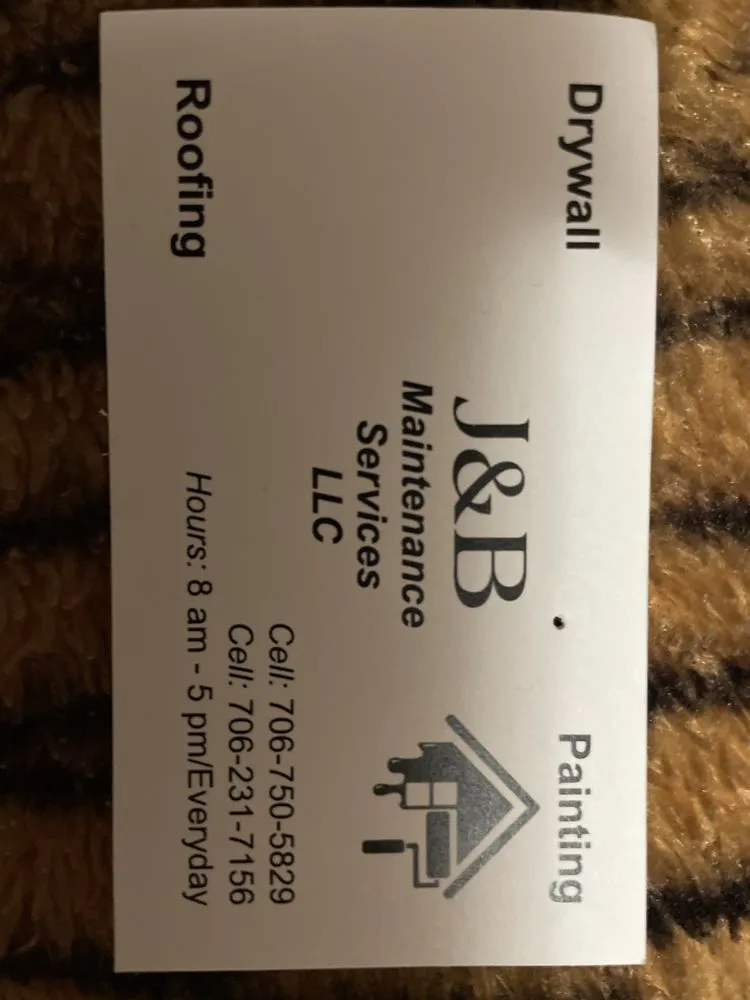 Slide of J&B Maintenance Service