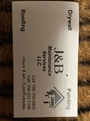 J&B Maintenance Service Logo