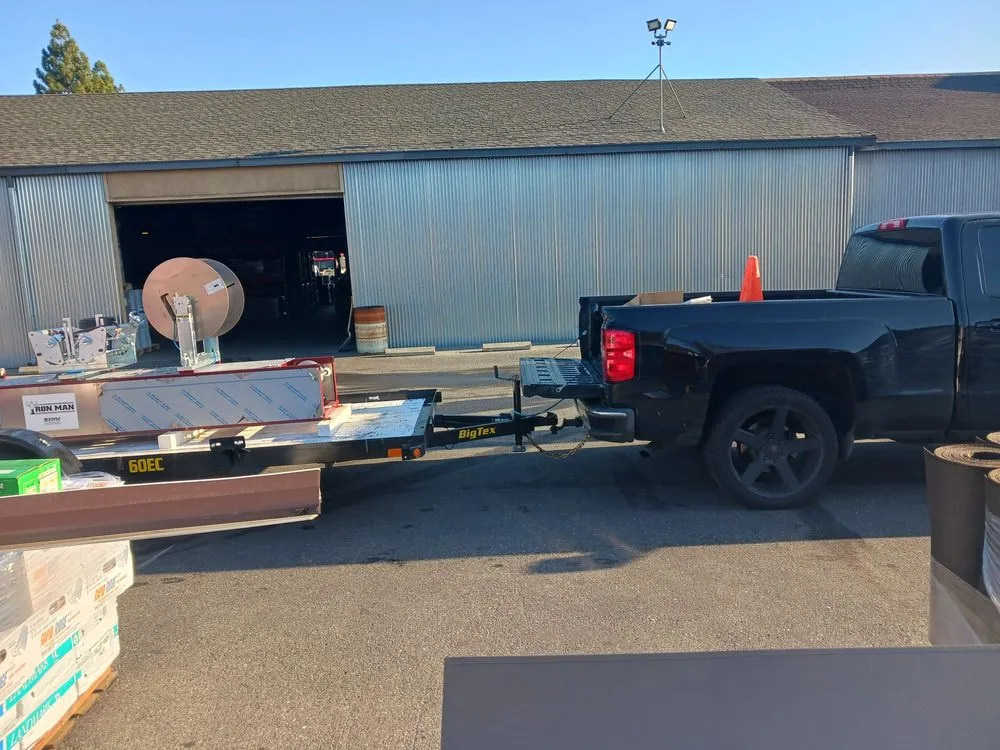 Slide of JB Rain Gutter installation