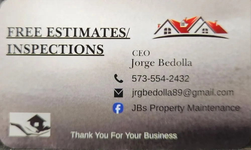 Slide of JB's Property Maintenance