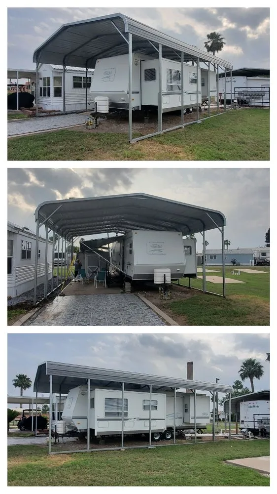 Slide of JC Benz Carports