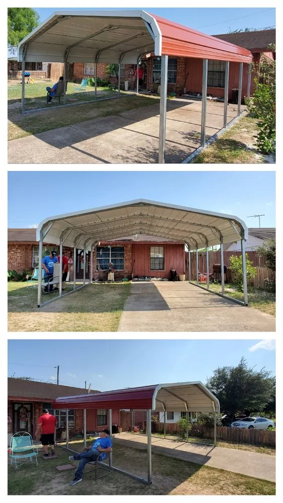 Slide of JC Benz Carports