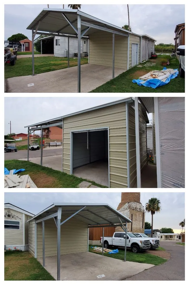 Slide of JC Benz Carports