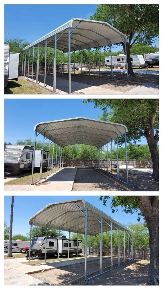 Slide of JC Benz Carports