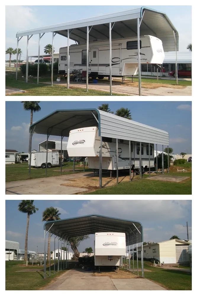 Slide of JC Benz Carports