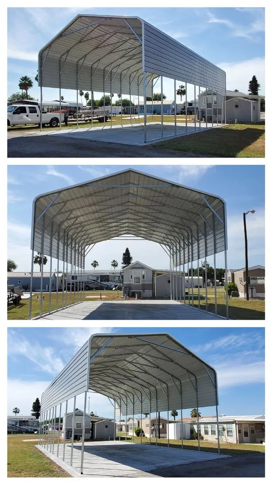 Slide of JC Benz Carports