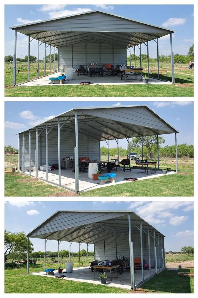 Slide of JC Benz Carports