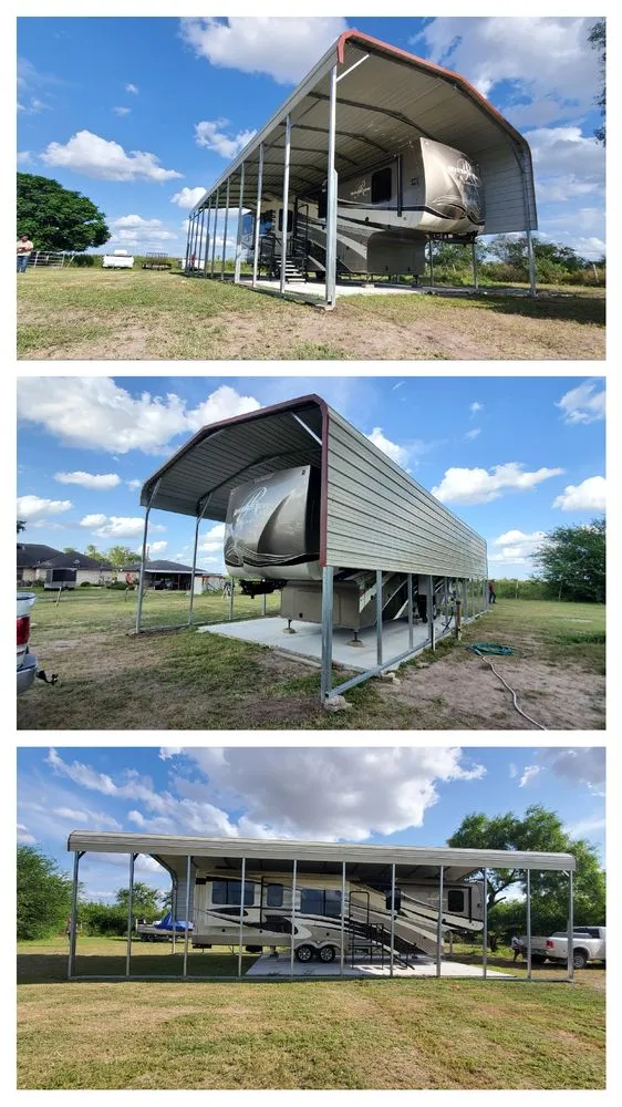 Slide of JC Benz Carports