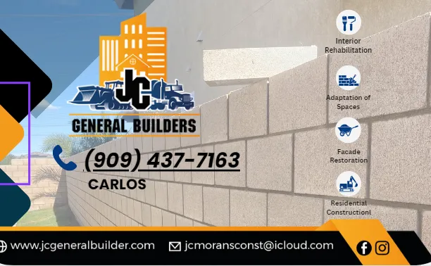 Slide of JC General Builders