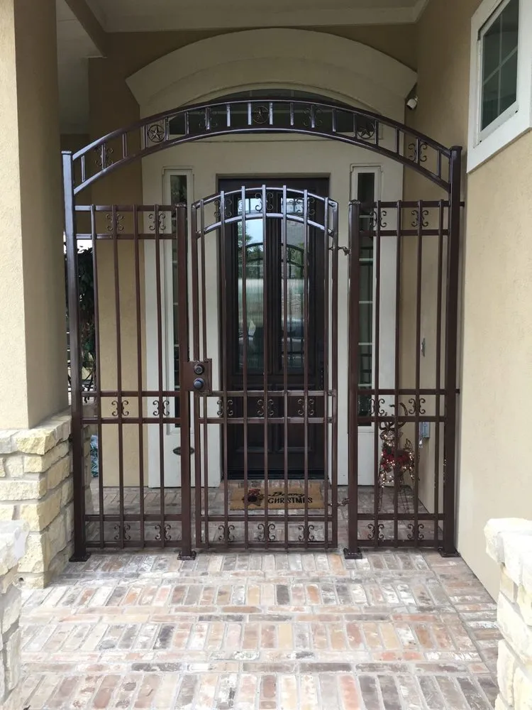 Slide of J.C. Hood Ornamental Iron Fence Company