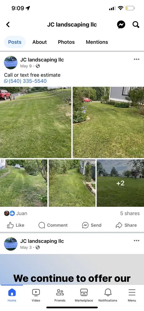 Slide of Jc Landscaping