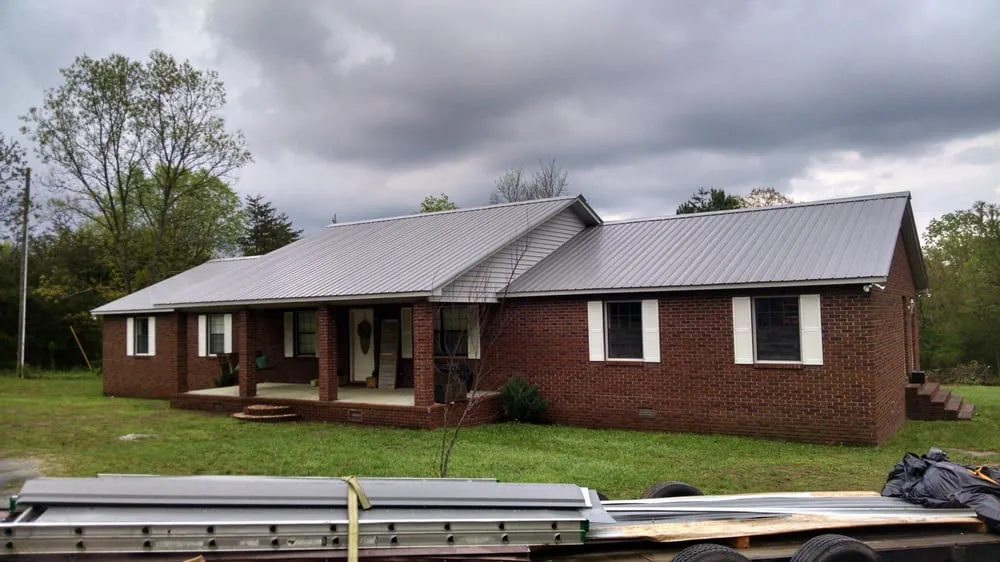 Emergency residential roofing service in Geraldine, AL by JC Metal Roofing