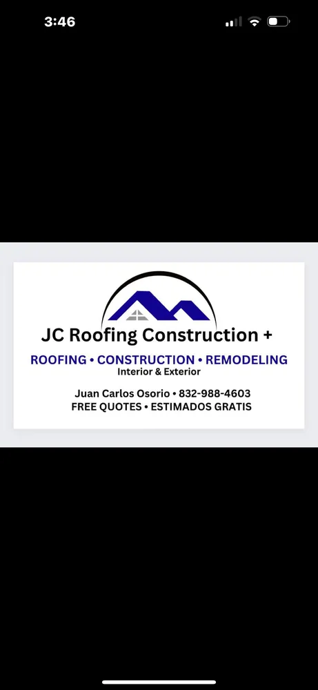 Slide of JC Roofing Contruction