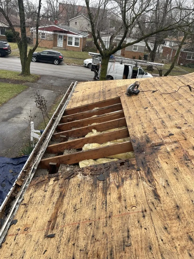 Slide of J&C Roofing