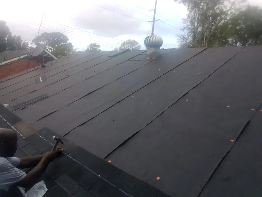 Slide of JC sheet metal & roofing repairs