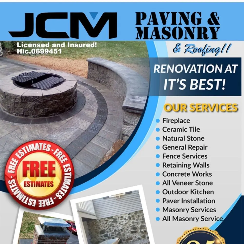 Slide of JCM Paving and Masonry