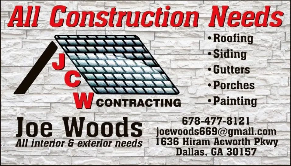 Slide of JCW Contracting