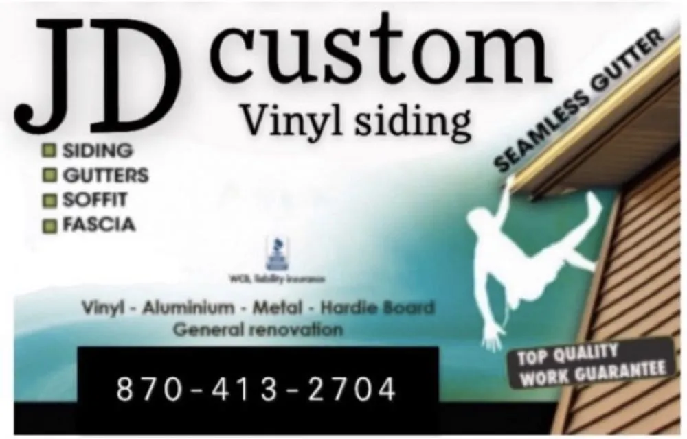 Slide of JD Custom Vinyl Siding & Seamless Gutter