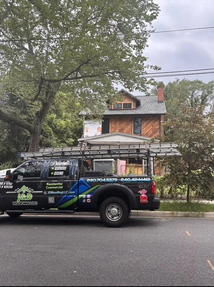 Slide of J&D Roofing