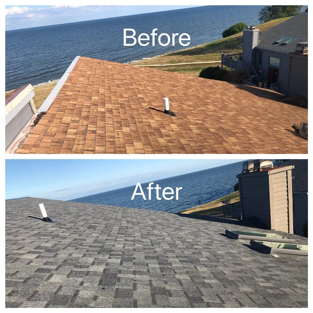 Top-rated roof leak repair after storm damage in Saint Leonard, MD by JDH Remodeling