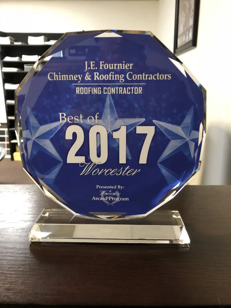 Slide of JE Fournier Chimney & Roofing Contractors