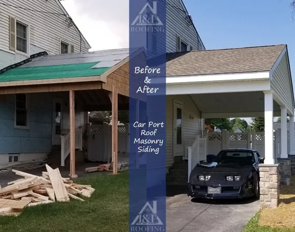 Slide of J&E Roofing & Siding