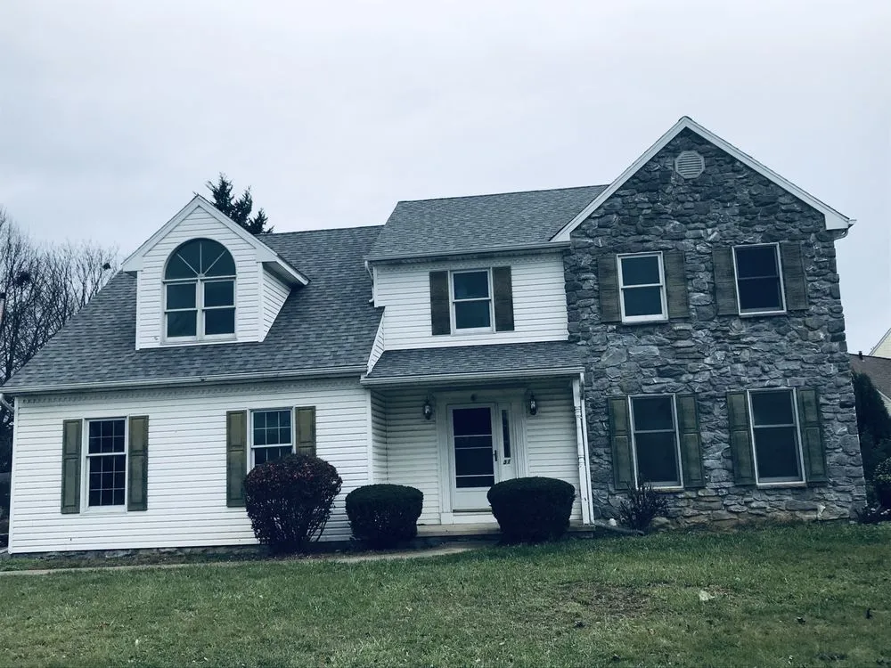 Local residential roofing service after storm damage in Fredericksburg, PA by Jeff Maz Roofing and Handyman Services