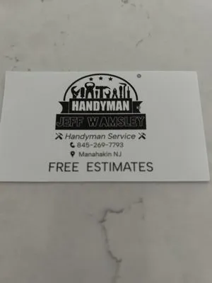 Jeff Wamsley Handyman Service Logo