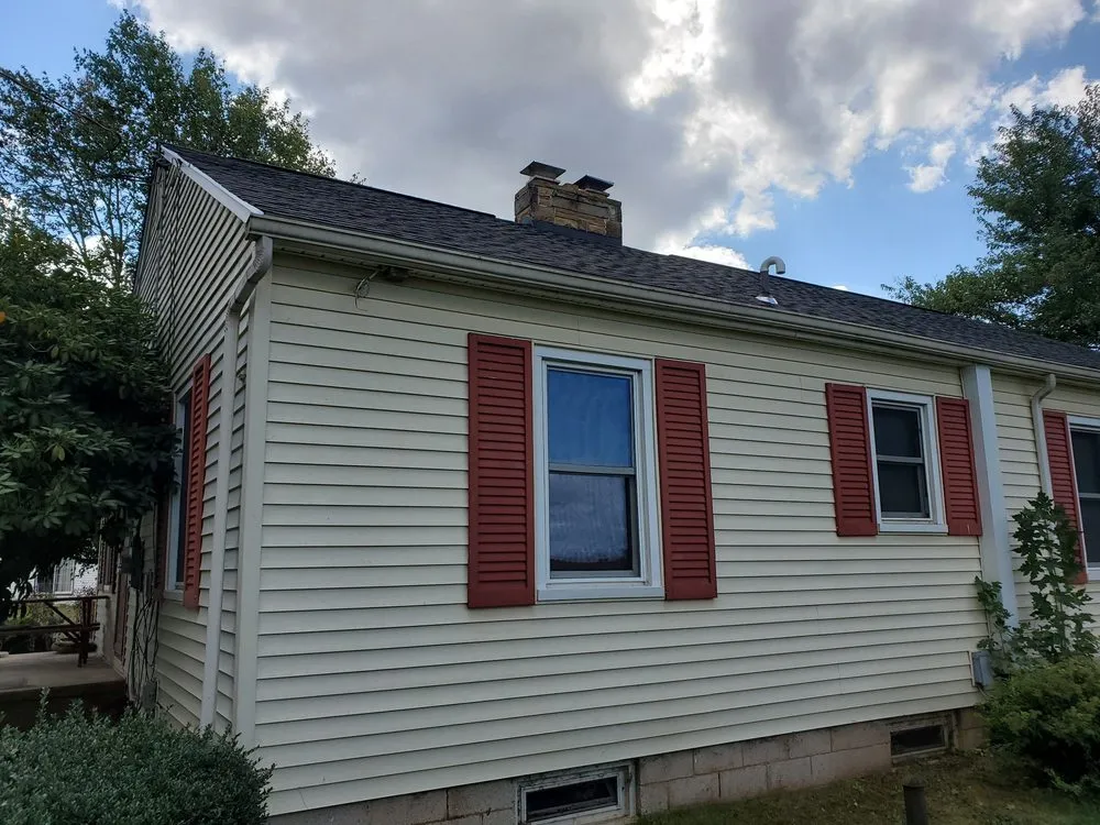 Licensed roof repair after storm damage in Kirkwood, PA by Jeffrey Construction