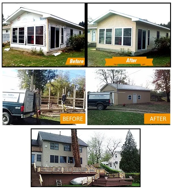 Local roof leak repair for homes in Addison, MI by Jeremy Milks Construction & Remodeling