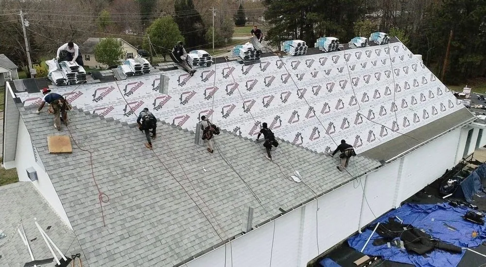 Slide of Jerry Lewis Roofing