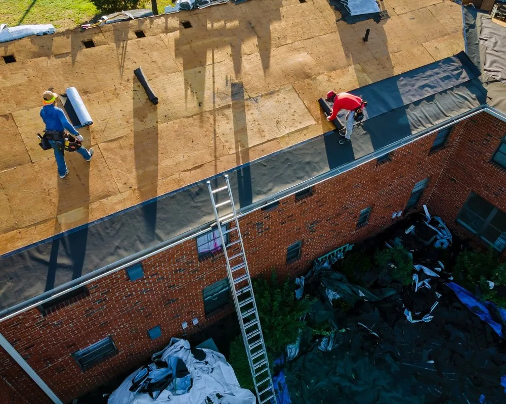 Slide of Jersey Strong Roofing