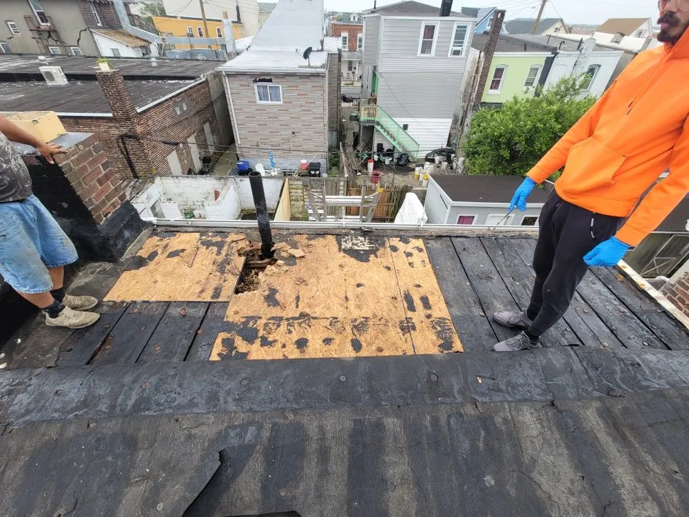 Slide of Jersey's Best Roofing Contractor