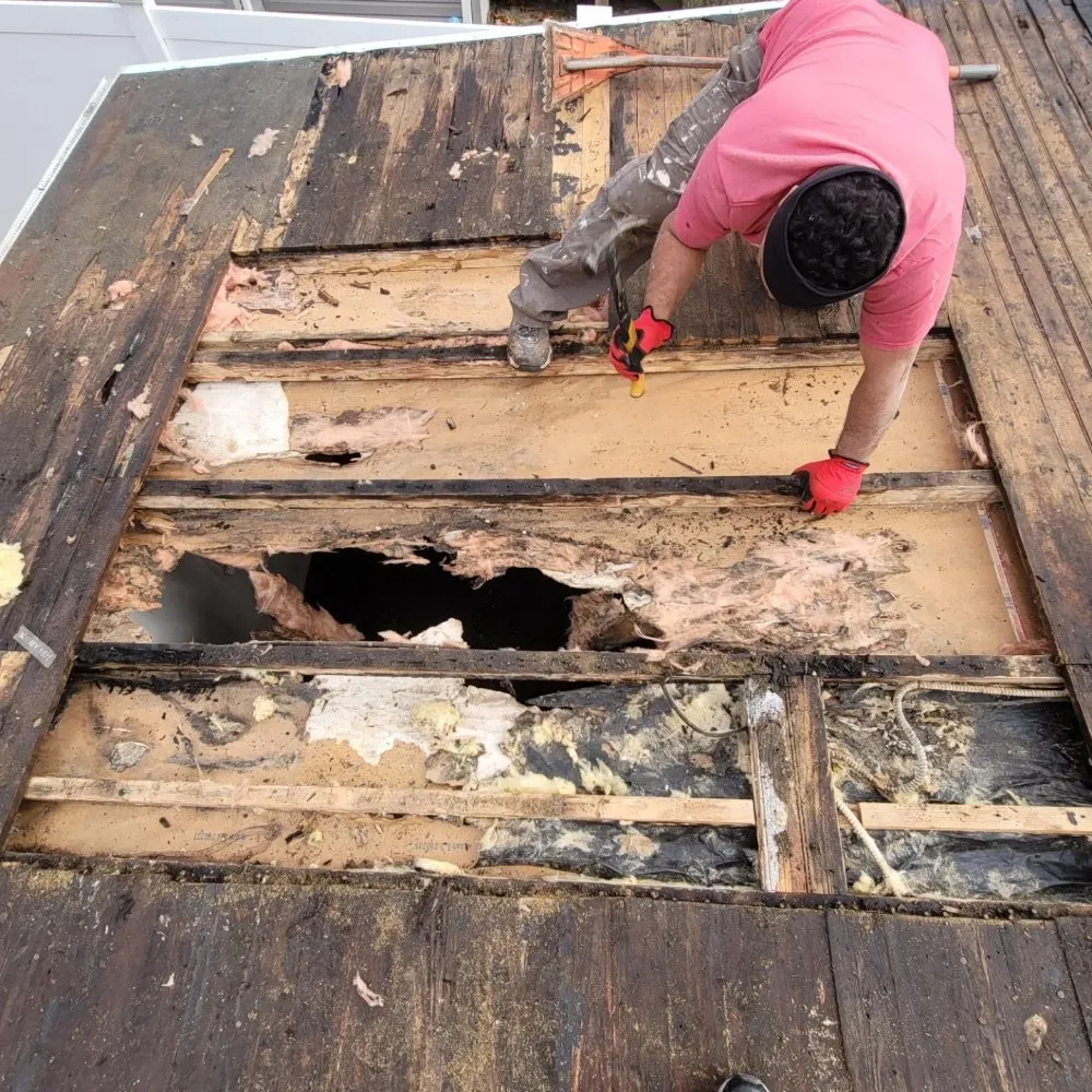 Slide of Jersey's Best Roofing Contractor