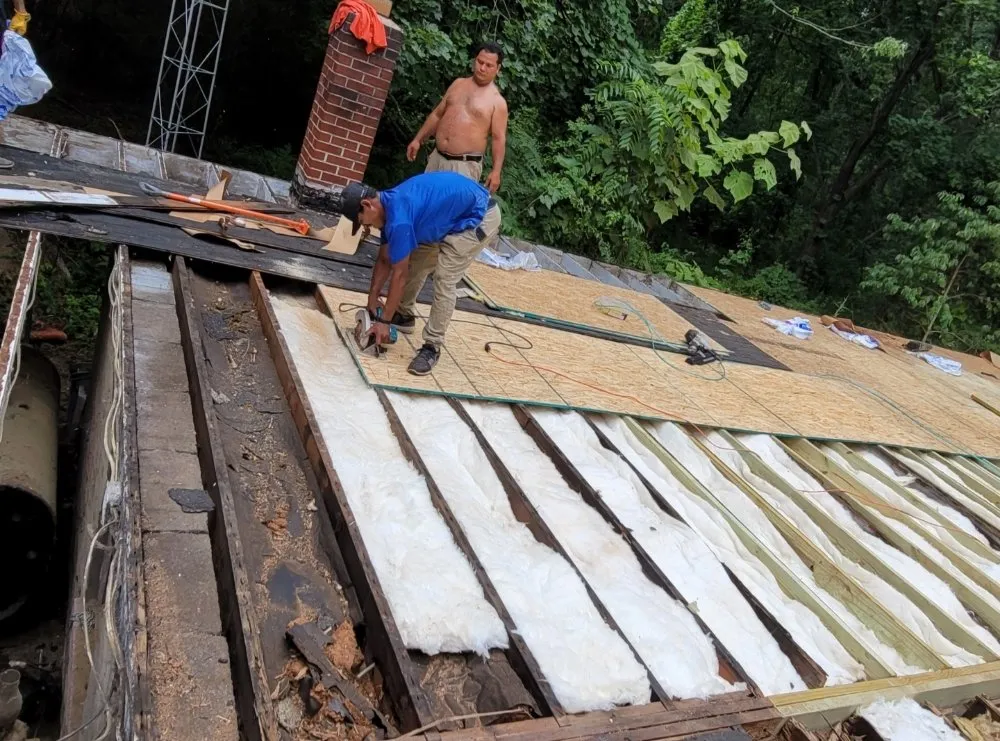 Slide of Jersey's Best Roofing Contractor