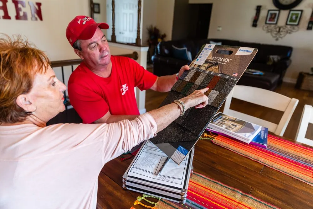 Slide of Jess' Residential Roofing