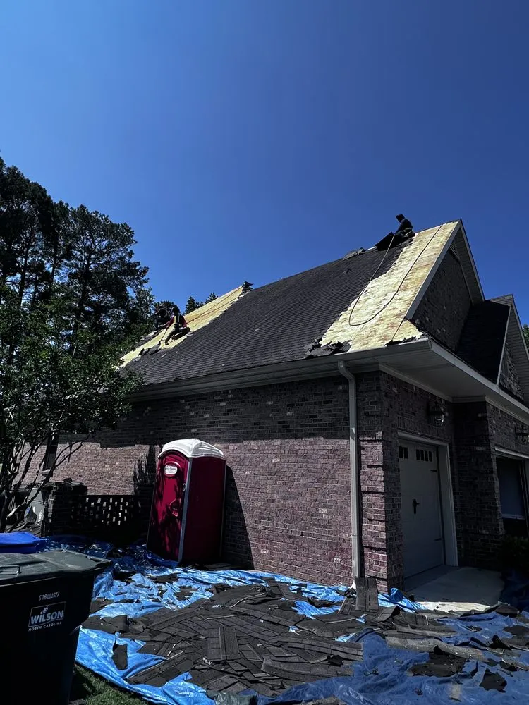 Top-rated roof replacement in Sims, NC by Jesus Raya Construction