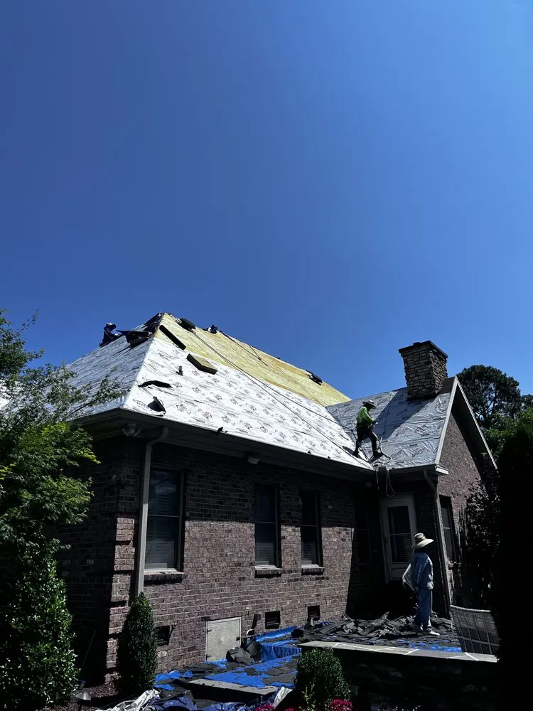 Emergency roof inspection in Sims, NC by Jesus Raya Construction