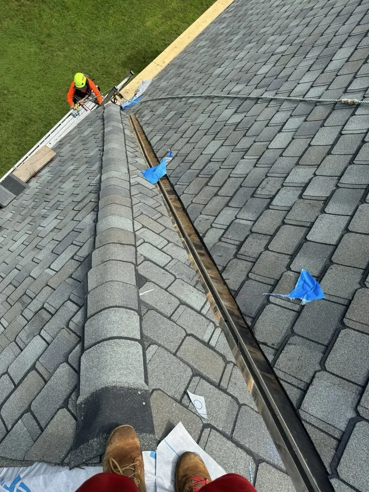 Slide of J&G Roofing