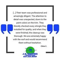 Slide of J.G. Roofing