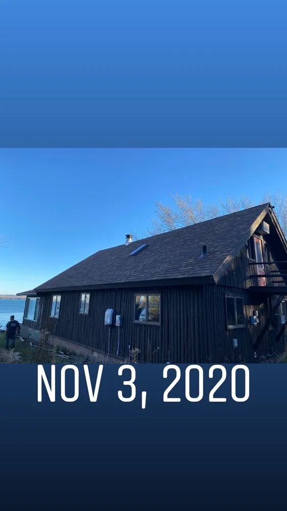 Local roof installation for homes in Bayfield, WI by JGJ Construction