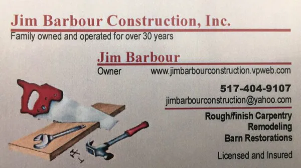 Jim Barbour Construction Logo