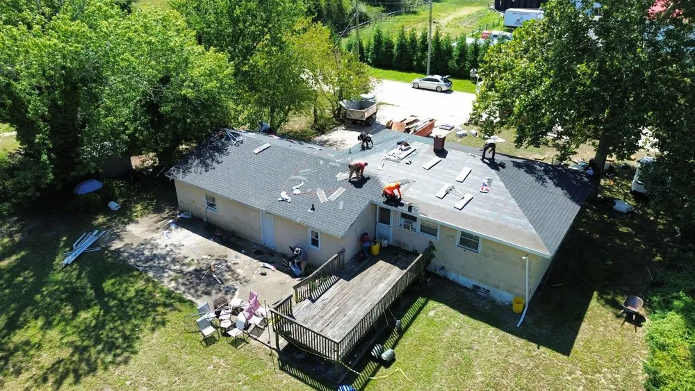 Slide of Jim Rhubart Roofing