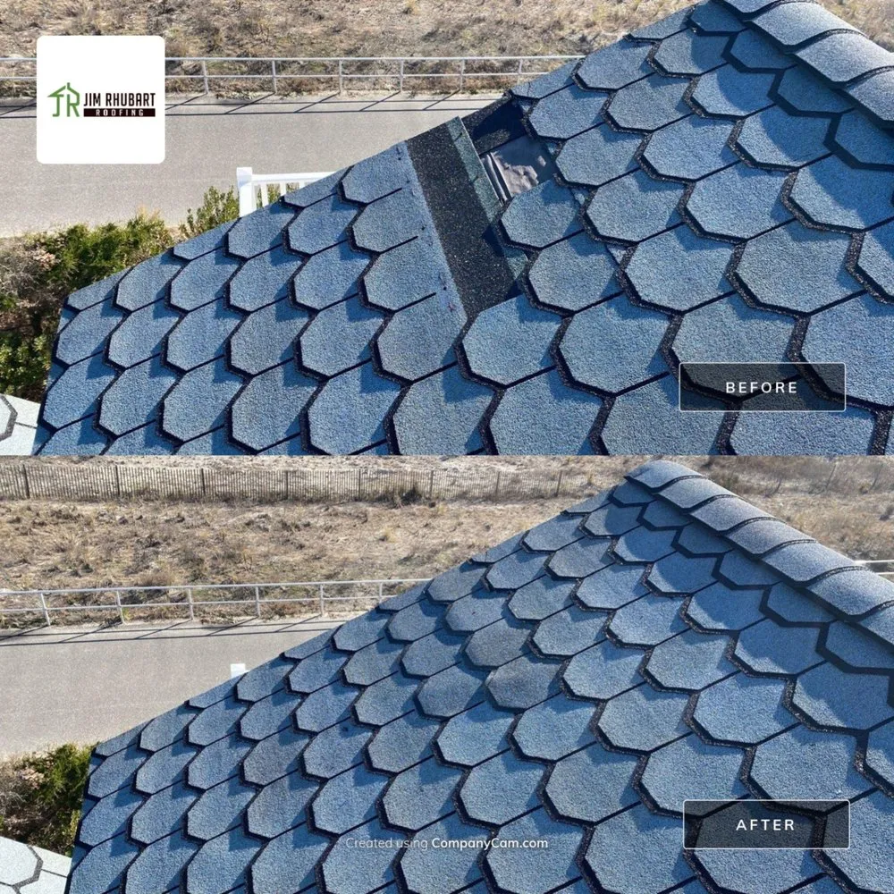 Slide of Jim Rhubart Roofing