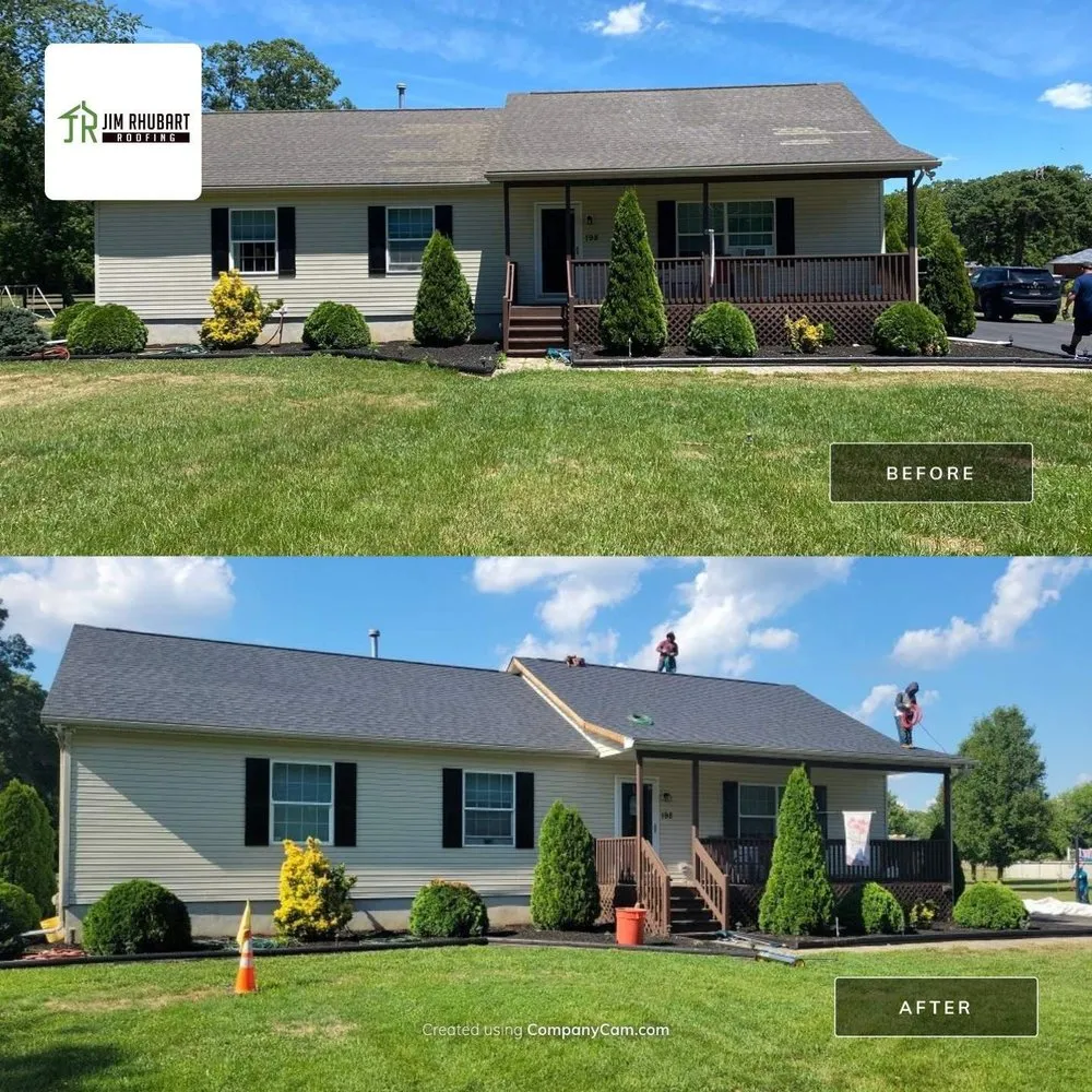 Slide of Jim Rhubart Roofing