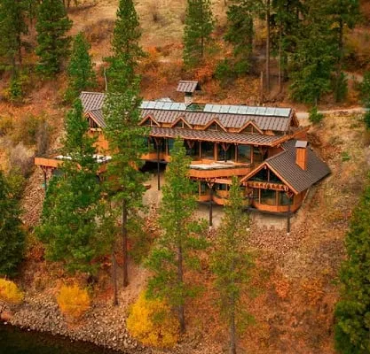 Jimbo's Seamless Raingutters Siding & Roofing Logo