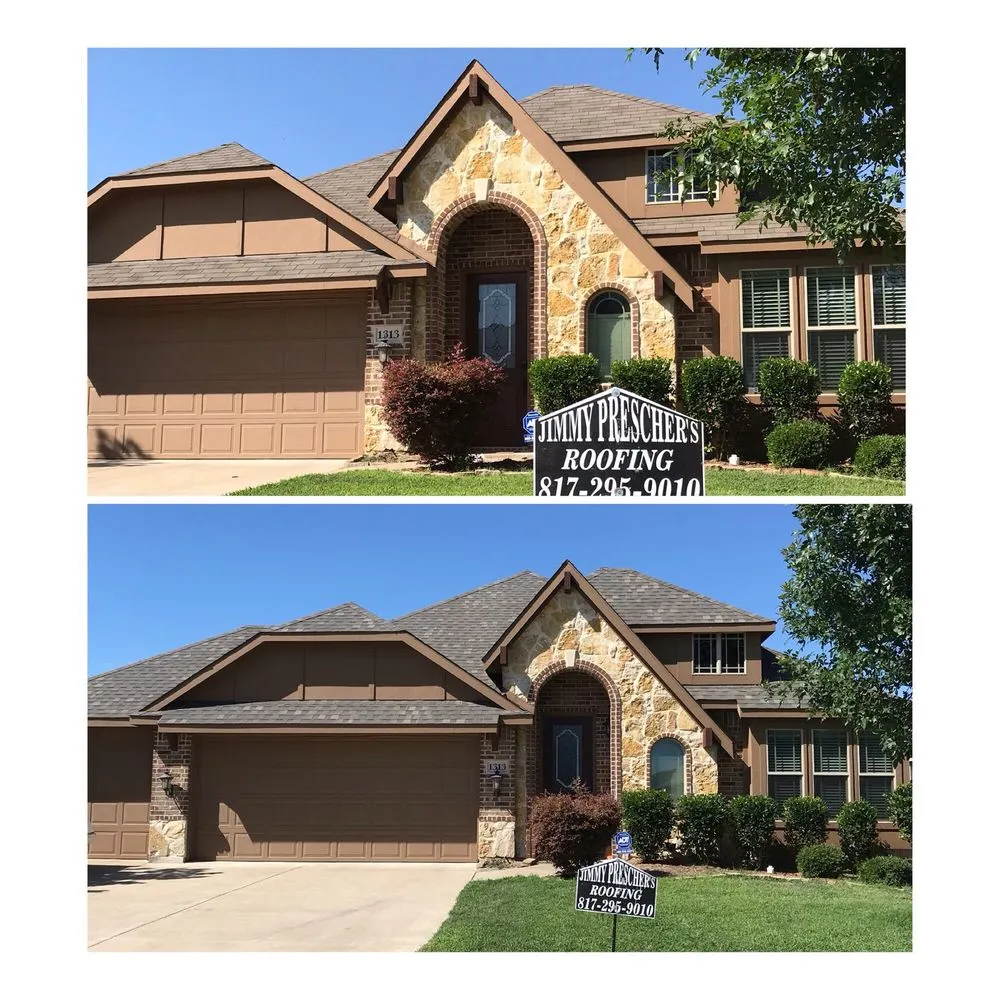 Slide of Jimmy Prescher's Roofing