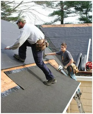 Slide of Jimmy Prescher's Roofing