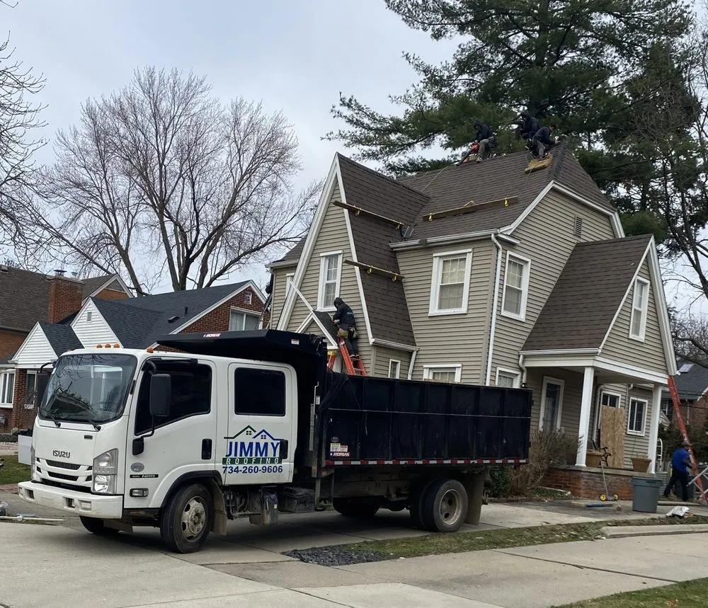 Slide of Jimmy Roofing and More