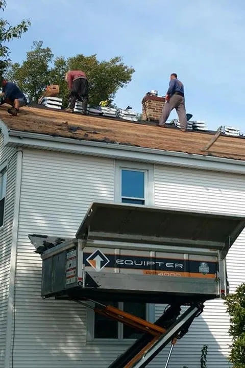 Slide of Jim's Roofing